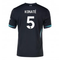 Camisa de time de futebol Liverpool Ibrahima Konate #5 Replicas 2º Equipamento 2024-25 Manga Curta